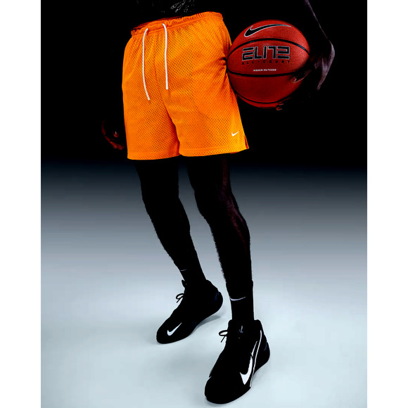 Nike Mens Size M Dri FIT 5" Mesh Basketball Shorts Pockets White HV1880 819 - Picture 4 of 4